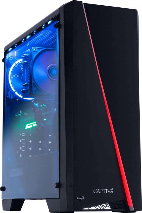 Actual product image Captiva PC Advanced Gaming R85-891 (Ryzen 7 5700X/RTX3060 12GB GDDR6/SSD 1TB/32GB/WLAN/Windows 11 Home 64-b (AMD Ryzen 7 5700X, 32 GB, 1000 GB, GeForce RTX 3060)