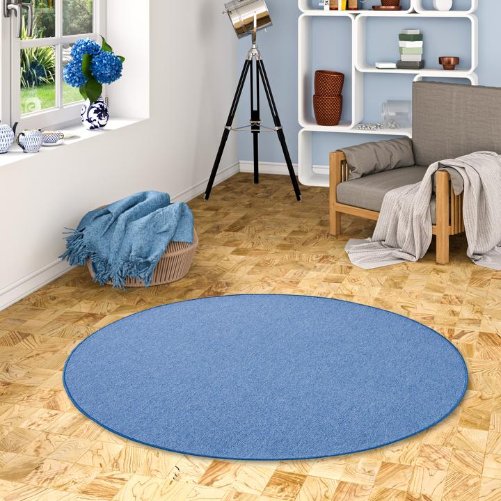 Produktbild Snapstyle Feinschlingen Velour Teppich Strong (Ø 100 cm)