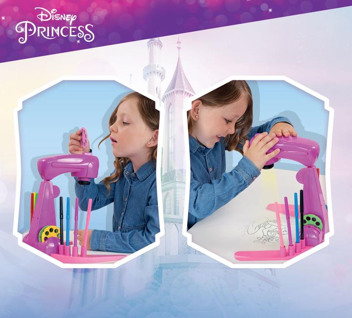 Actual product image Lisciani Princess Projector Drawing School