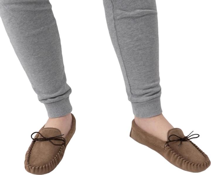 Produktbild Mokkers Jake Mokassins Hausschuhe Pantoffeln Wildleder (40)