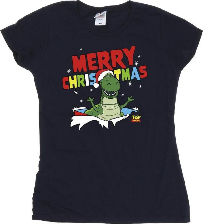 Disney Toy Story Rex Christmas Burst TShirt (XL)