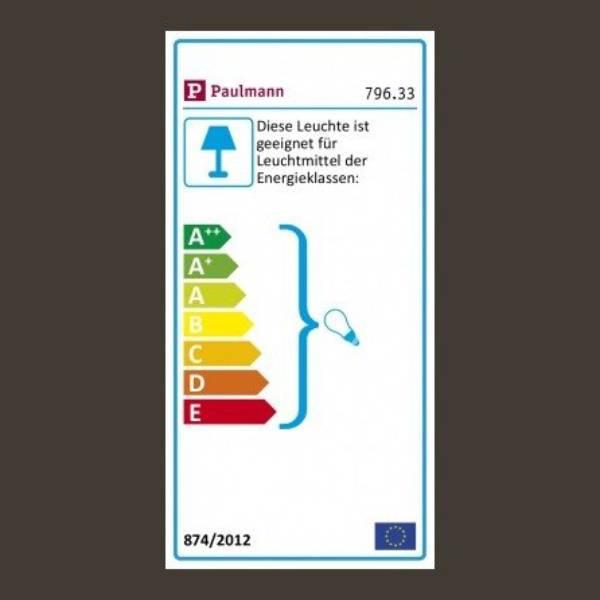 Energy Label Paulmann Neordic Rurik (E27)