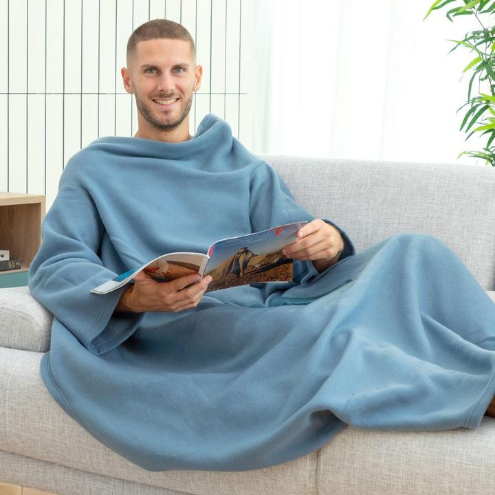 Produktbild InnovaGoods Individuelle Ärmeldecke mit Tasche Faboulazy (170 x 130 cm)