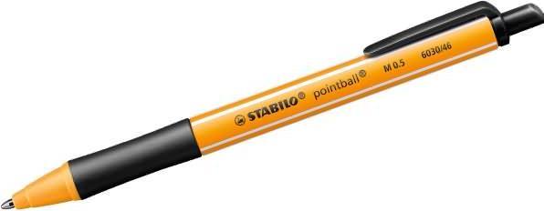 Immagine prodotto STABILO biro retrattili pointball (Nero, 1 x)