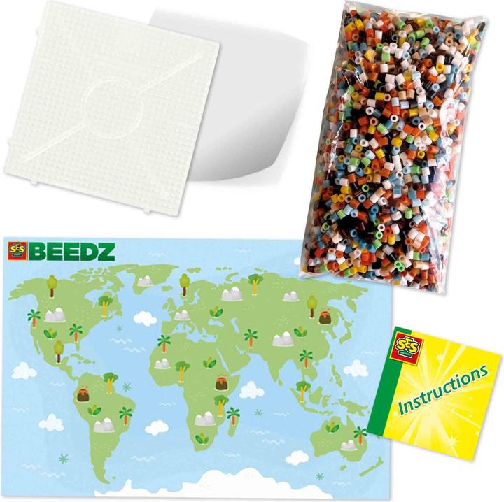 Actual product image Ses Iron on beads - World animals
