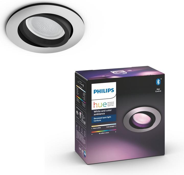 Actual product image Philips Hue Centura White & Color Ambiance (350 lm, GU10)
