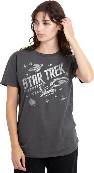 Actual product image Unisex Adult Through Space T-Shirt (L)