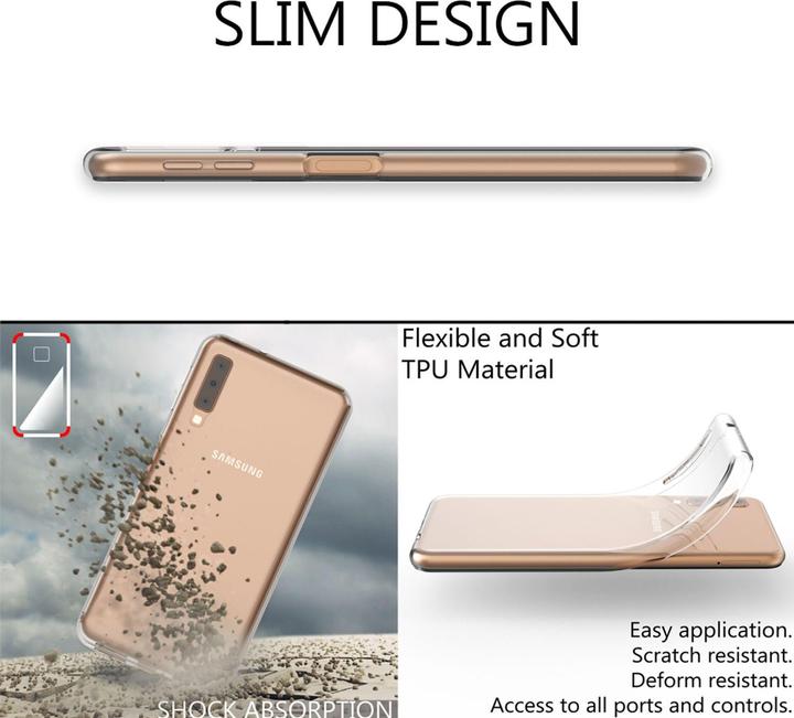 Immagine prodotto Nalia Custodia sottile (Samsung Galaxy A7 (2018))