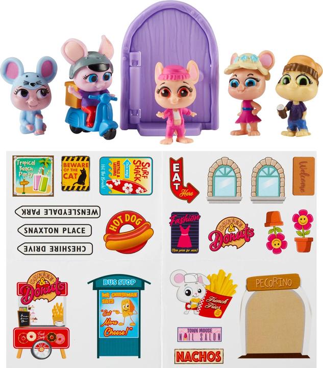 Actual product image Character MOUSE IN THE HOUSE - MOUSE 5 PACK ASS CDU (07706)