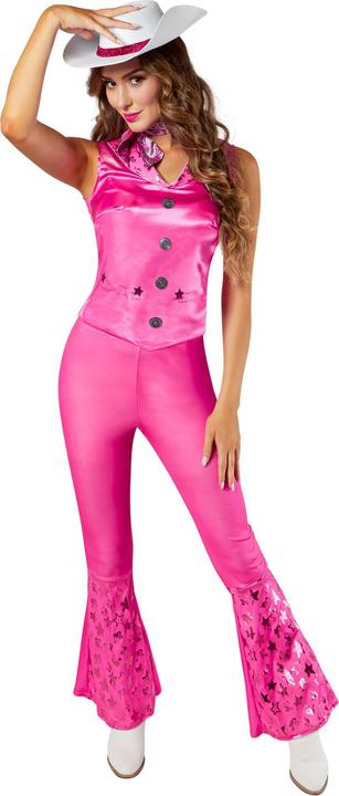 Barbie Womens/Ladies Cowgirl Costume Set (S)