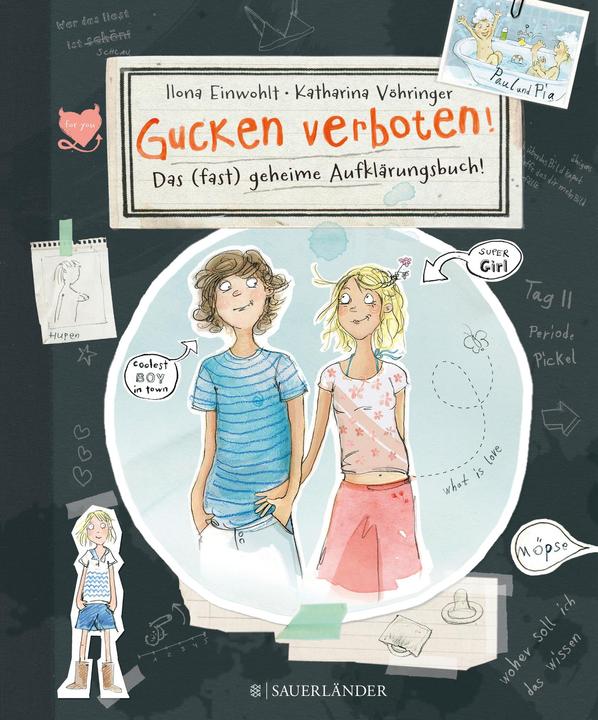 Actual product image Gucken verboten! Das (fast) geheime Aufklärungsbuch (German, Ilona indulgence, 2017)