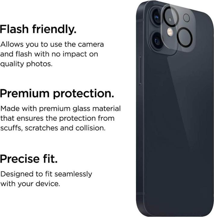 Actual product image Eiger Mountain Glass Lens (1 Piece, Apple iPhone 15 Plus, Apple iPhone 15)