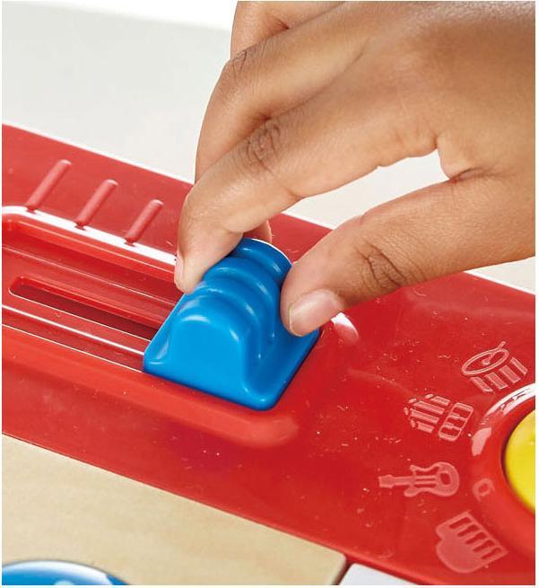 Actual product image Hape DJ mixer (English, German)