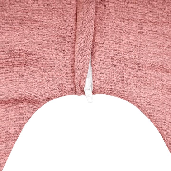 Produktbild Julius Zöllner Schlafsack Jumper Musselin, Dusty Rose (92 cm)