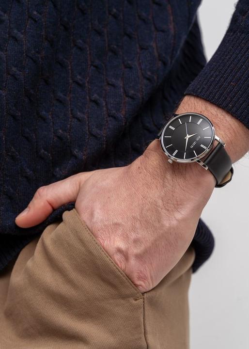 Actual product image Paul Lorens MEN'S WATCH - PL10401A-1A1 (zg353a) + BOX (200 mm)