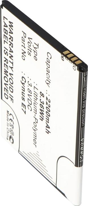 Actual product image AccuCell Battery Mobistel Cynus E6 Battery BTC-MCE600SL