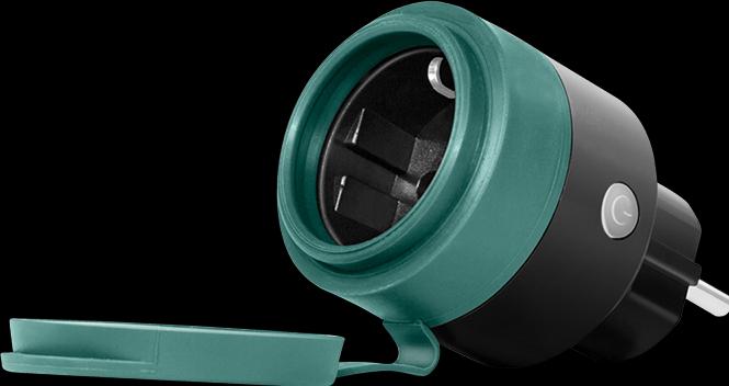 Productafbeelding LogiLink Smart Home Wi-Fi-stekker Buiten CEE 7/3