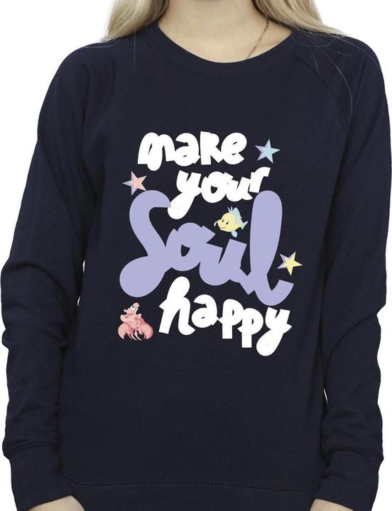 Immagine prodotto Disney The Little Mermaid Happy Felpa Donna (L)