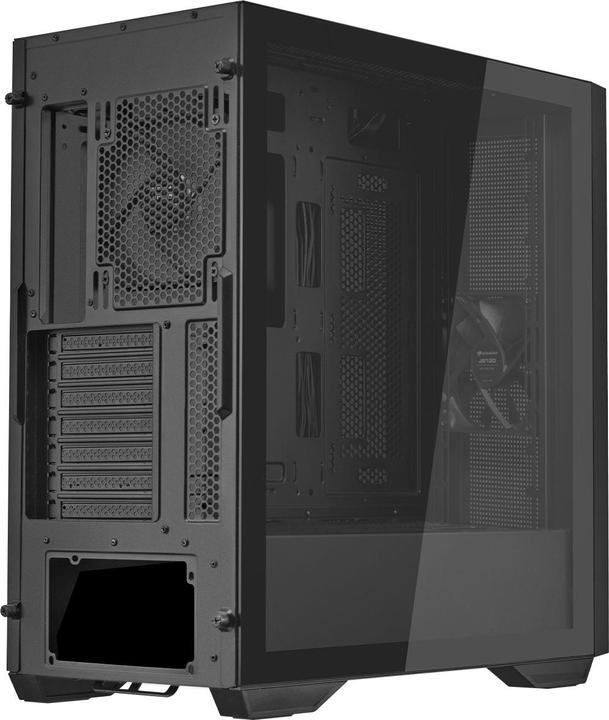 Image du produit Cougar Uniface Black| Boîtier PC | Mid Tower / Façade Mesh / 2 x Ventilateurs ARGB / TG Left Panel (ATX, Mini-ITX, SSI CEB, mATX)