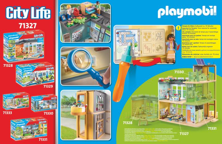 Image du produit Playmobil Grande école (71327, Playmobil City Life)