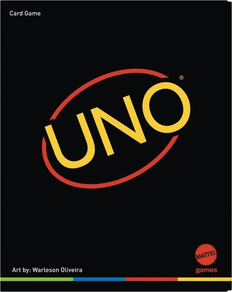 Actual product image Mattel Games Uno Minimalista (German, English, French, Italian)