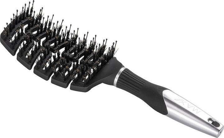 Max Pro Detangler Brush Silver