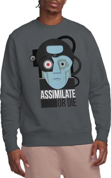 Immagine prodotto Assimilate or Die Felpa Adulto Unisex (XXL)