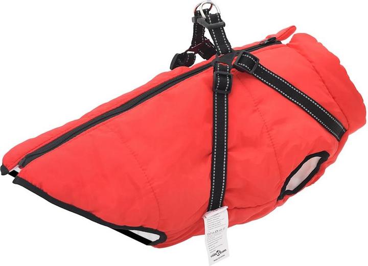 Image du produit VidaXL Manteau pour chien avec harnais Imperméable Réfléchissant (48, Manteau pour chien)