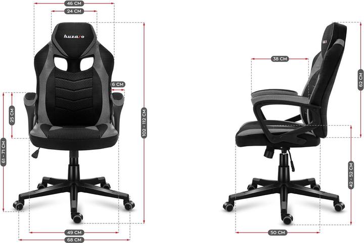 Image du produit Huzaro Force 2.5 GREY MESH