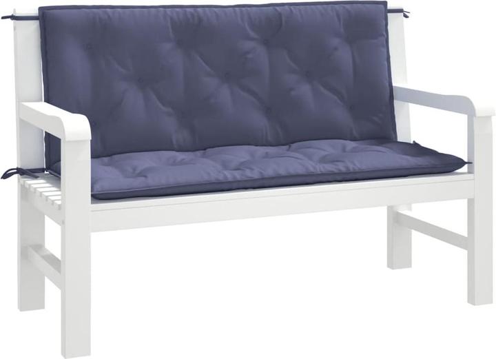Immagine prodotto VidaXL Cuscini per panca da giardino 2 pezzi. Tessuto O x Ford (100 x 50 x 7 cm)