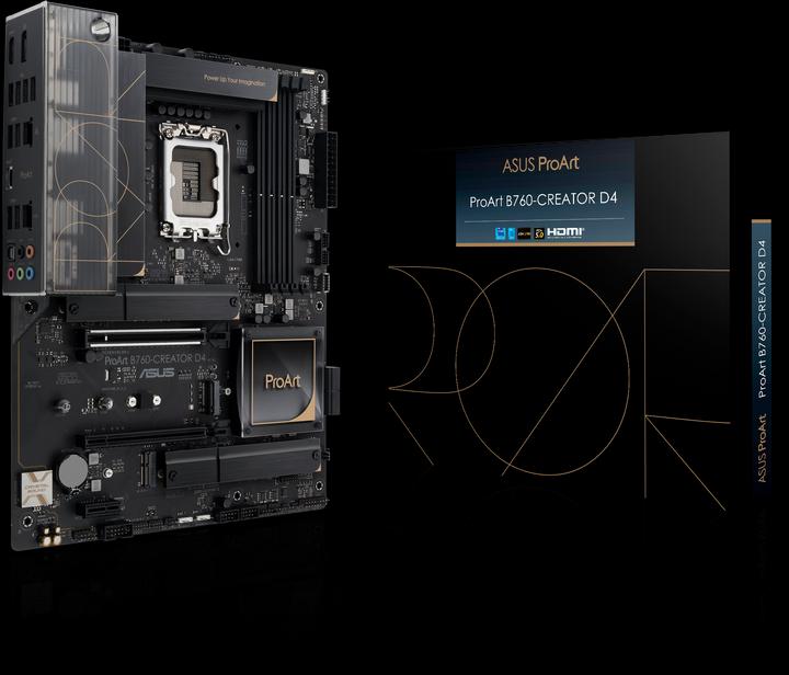 Actual product image ASUS PROART B760-CREATOR D4 (LGA 1700, Intel B760, ATX)