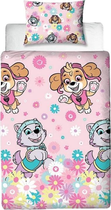 Paw Patrol Rotary Flowers Duvet Cover Set