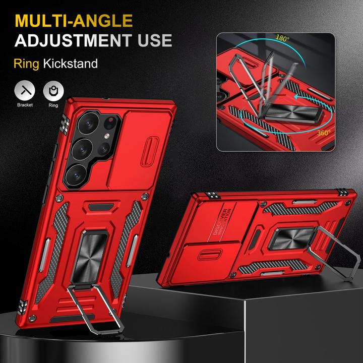 Produktbild Amazon Hülle für Samsung Galaxy S24 Ultra 5G Schutz Handy Case Cover Kamera Etui Bumper (Samsung Galaxy S24 Ultra)