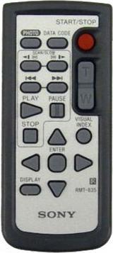 Immagine prodotto Sony RMT-835 Telecomando di ricambio per diverse videocamere