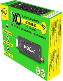 Immagine prodotto Digiquest Decoder Digitale Terrestre XO Stick DVB-T2 (DVB-T2)