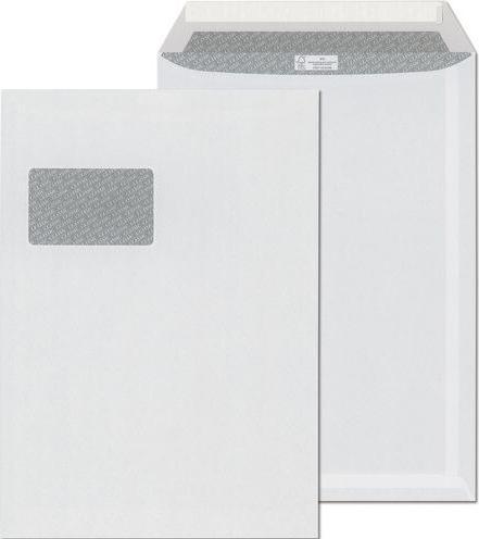 Produktbild ÖKI Versandtaschen DIN C4 mit Fenster weiss 250 St. (250 x)