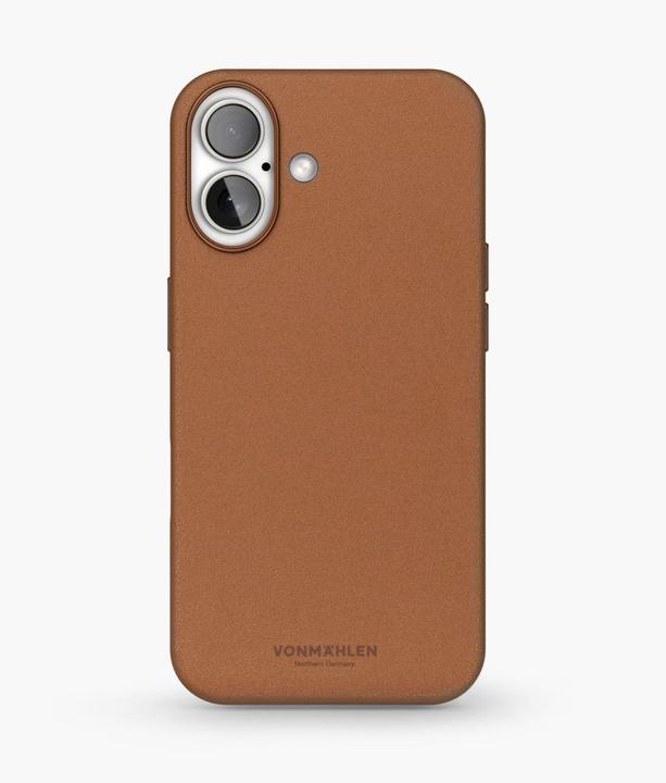 Produktbild Vonmählen Like Leather Case for iPhone 16 Brown (Apple iPhone 16)