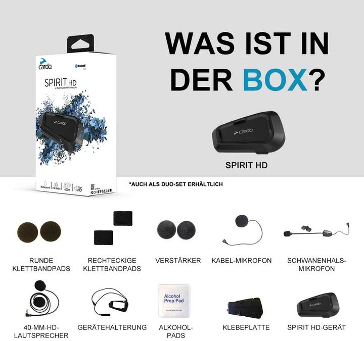 Produktbild Cardo Spirit HD (1er Set)