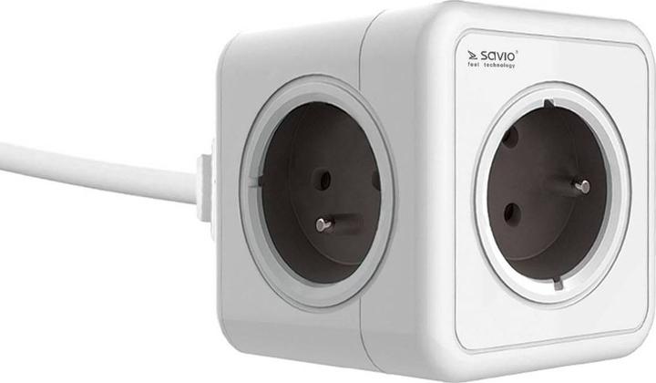 Image du produit Savio Alimentation PC-03 5 prises 3 m blanc (PC-03) (3 m, PECO 7/5)