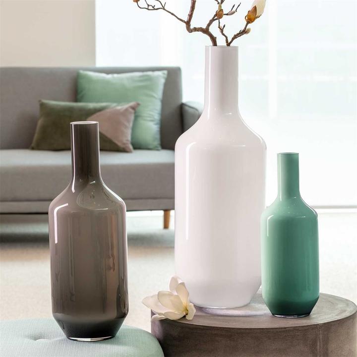 Produktbild Leonardo Vase Milano 50 cm, Grau (1 x, 19 x 19 x 52 cm, 18.77 l)