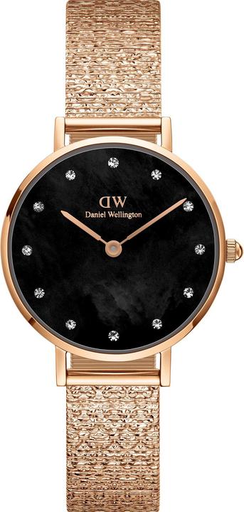 Image du produit Daniel Wellington Classic Petite Lumine Pressed Piano Rose Gold Black (Montre analogique, 28 mm)