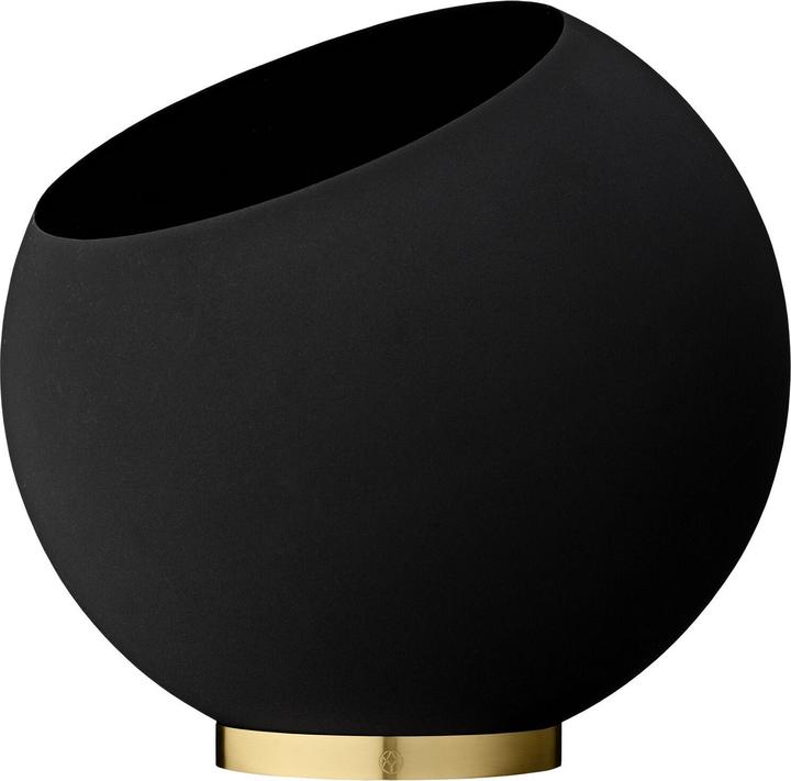 Actual product image Aytm Globe flower pot black Ø 43 cm