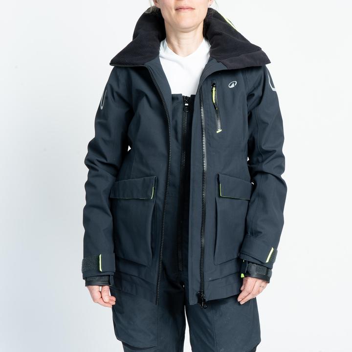 Produktbild Tribord Women’s sailing jacket - Sailing 500 dark grey (XL)