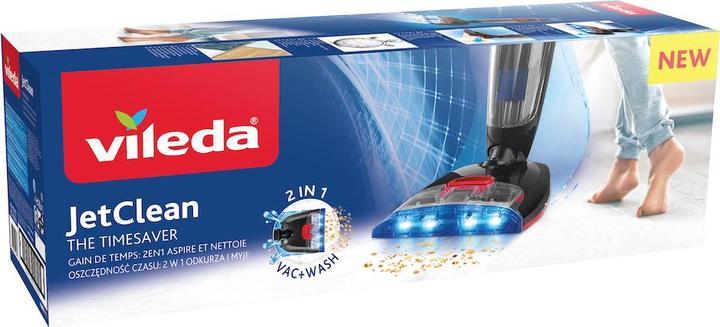 Image du produit Vileda JetClean 3in1 Balai aspirateur (+accessoires)