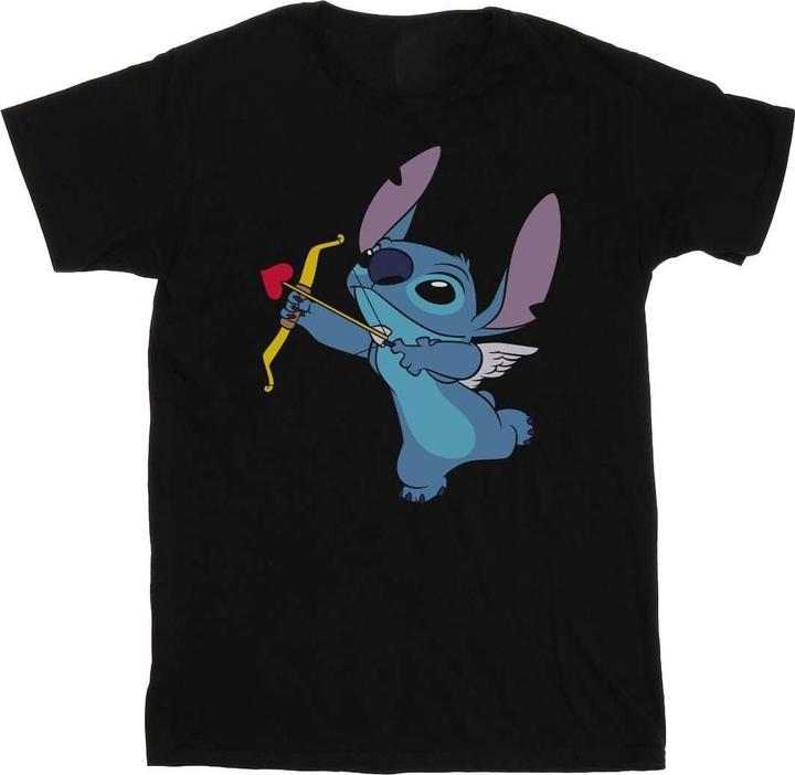 Immagine prodotto Disney Lilo And Stitch Stitch Cupid Valentines Maglietta Ragazze (116)