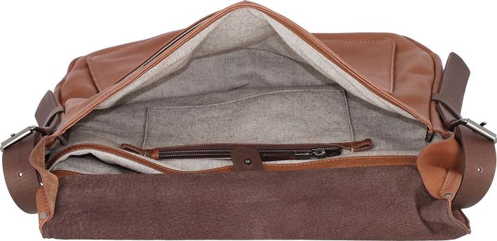Actual product image Harolds Ivy Lane briefcase leather 37 cm laptop compartment