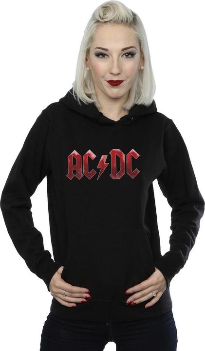 Immagine prodotto AC/DC Felpa con cappuccio Donna/Ladies Red Ice Logo (S)