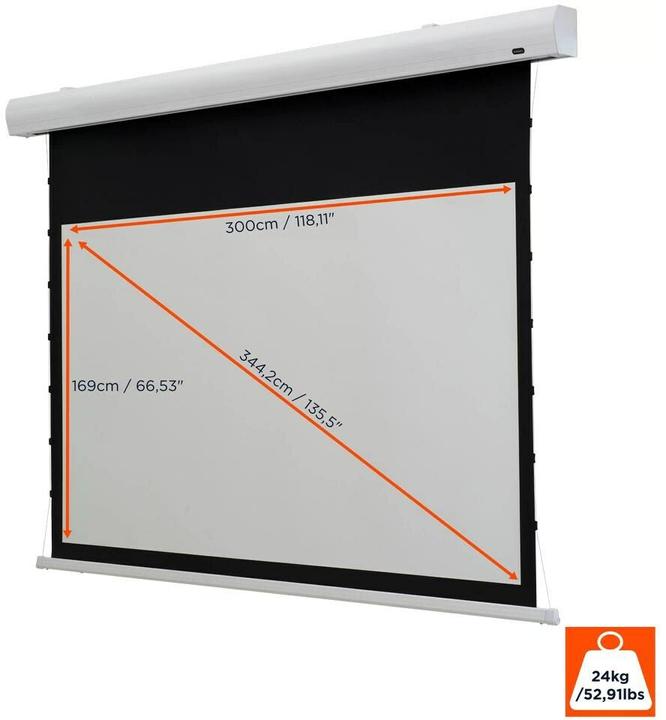 Image du produit Celexon Écran de projection motorisé HomeCinema Tension 300x169 cm 16:9 (138.98", 16:9)