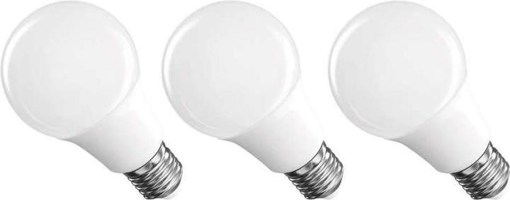 Actual product image Emos LED lamp Classic A60 / E27 / 7 W (60 W) / 806 lm / Warm white (E27, 7 W, 806 lm, 3 x, E)