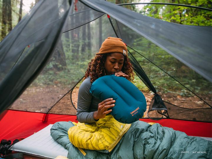 Image du produit Therm-a-Rest Airhead Lite Lrg Pacifique profonde (Rembourrage supplémentaire)